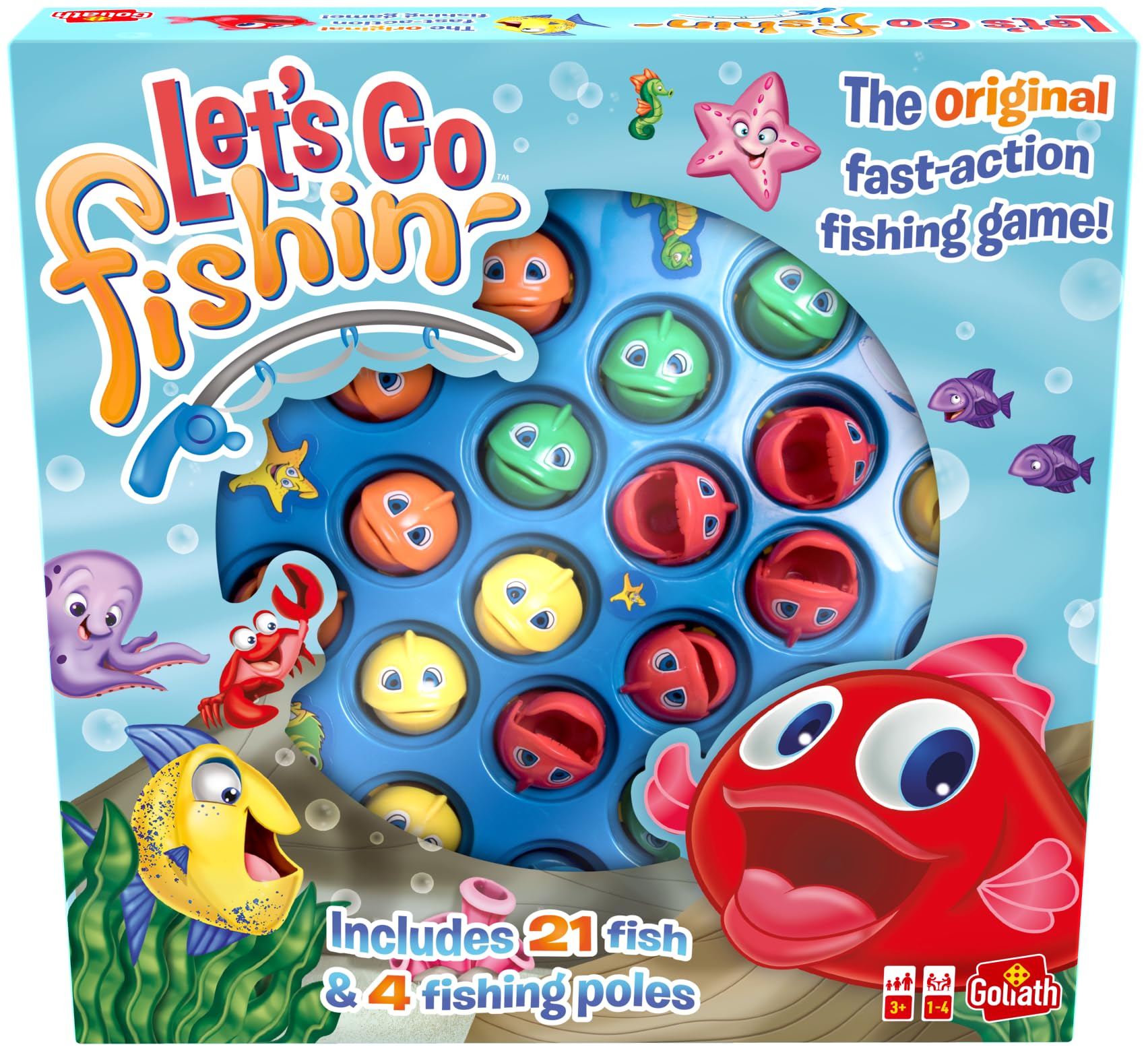 Pressman Toy International 0055J Let's Go Fishing