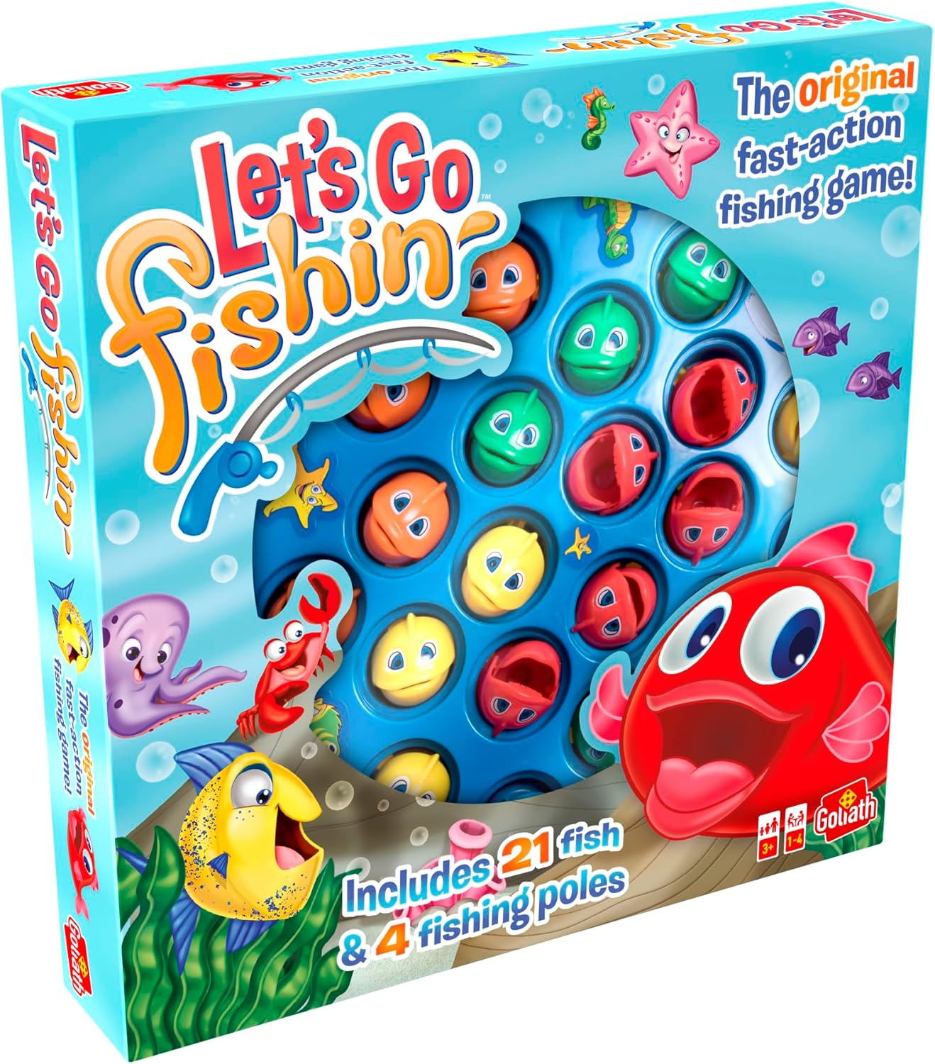 Pressman Toy International 0055J Let's Go Fishing
