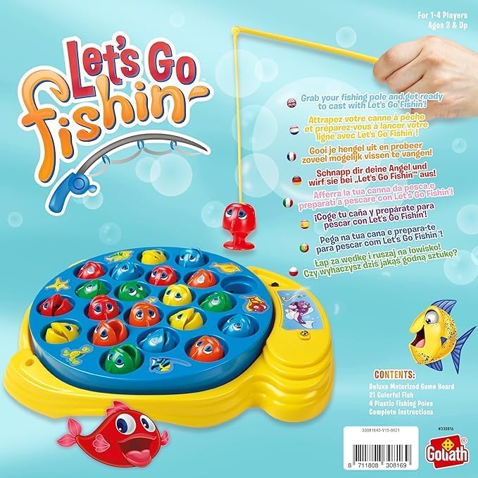 Pressman Toy International 0055J Let's Go Fishing