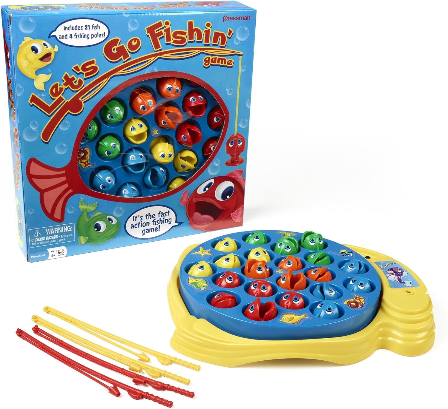 Pressman Toy International 0055J Let's Go Fishing