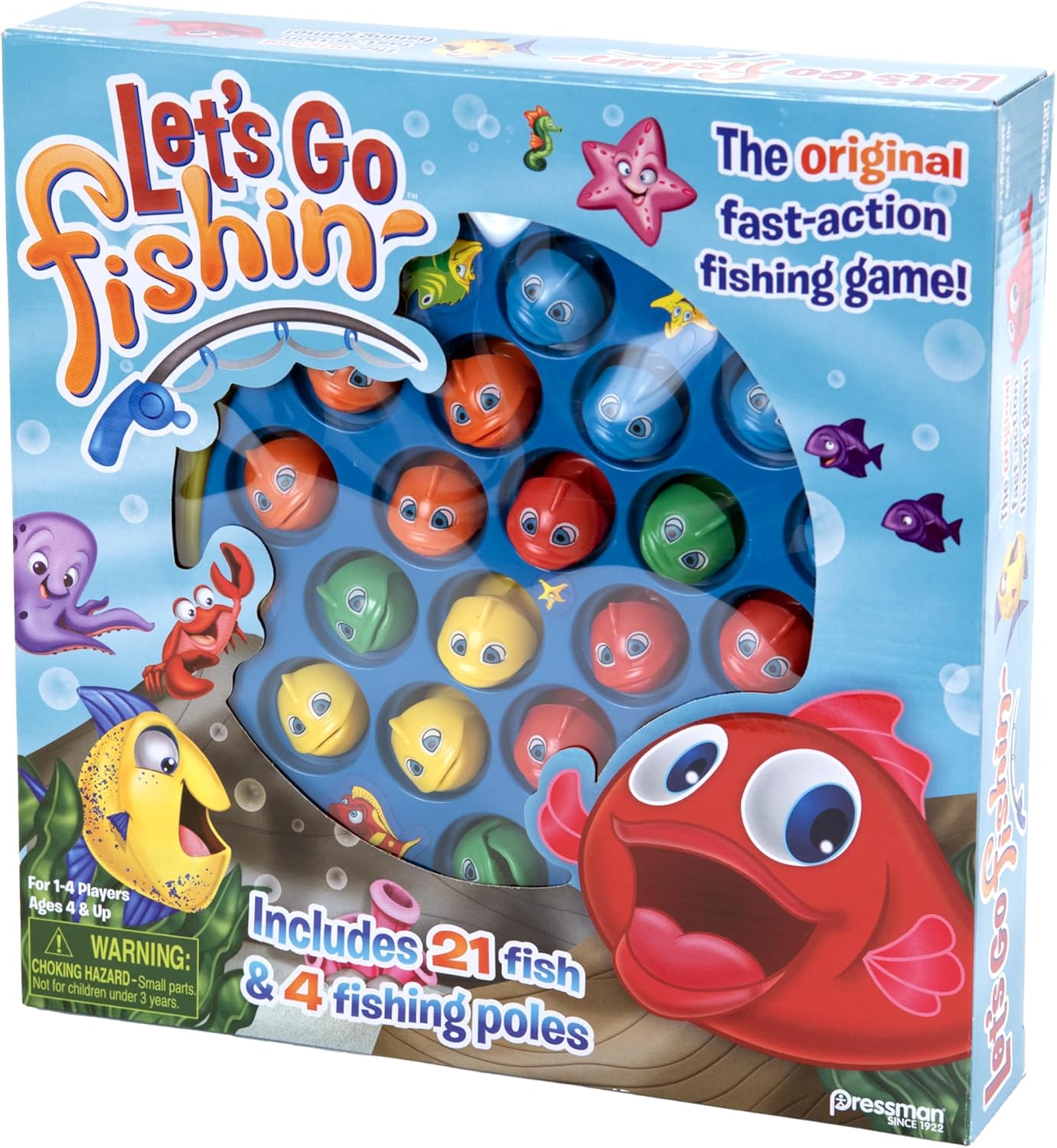 Pressman Toy International 0055J Let's Go Fishing