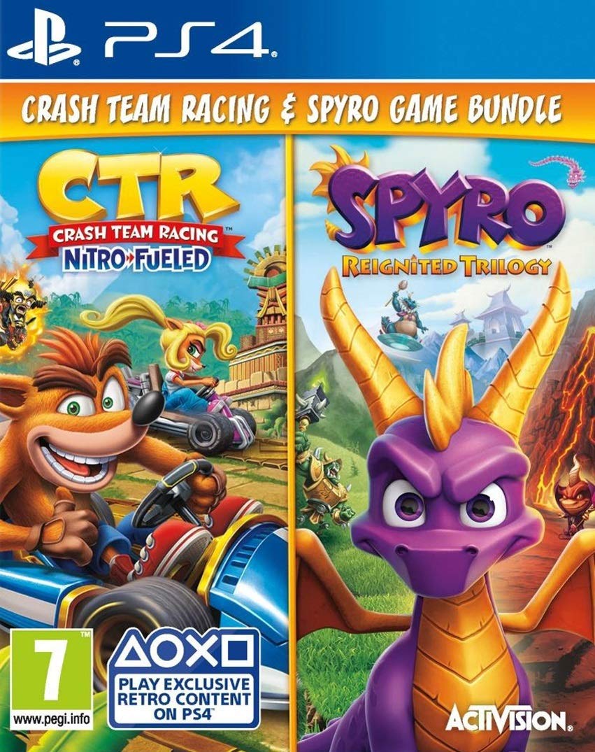 Games - Bundle Crash team racing / Spyro trilogy (1 GAMES)