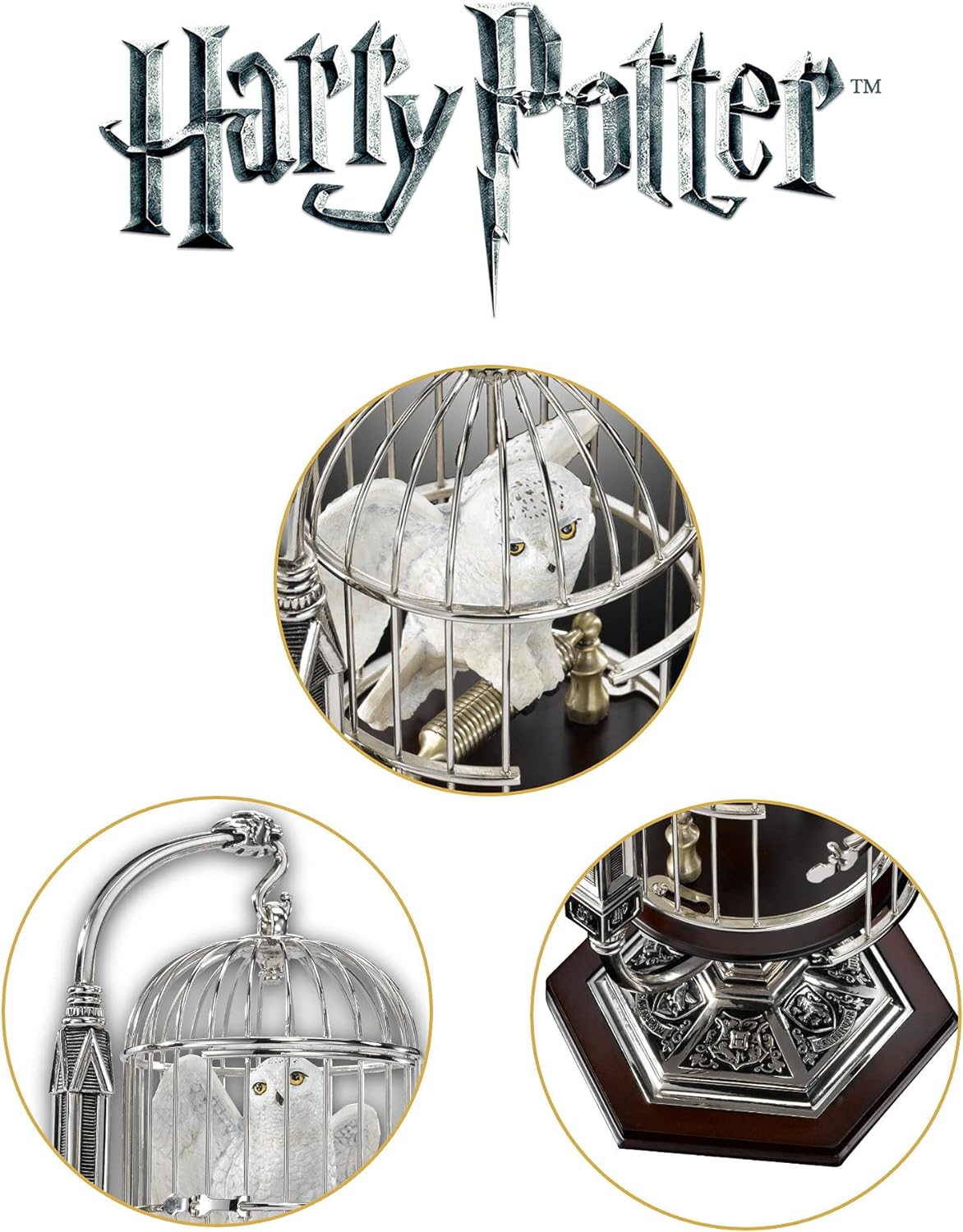 La Nobile Collezione In Miniatura Hedwig In Gabbia