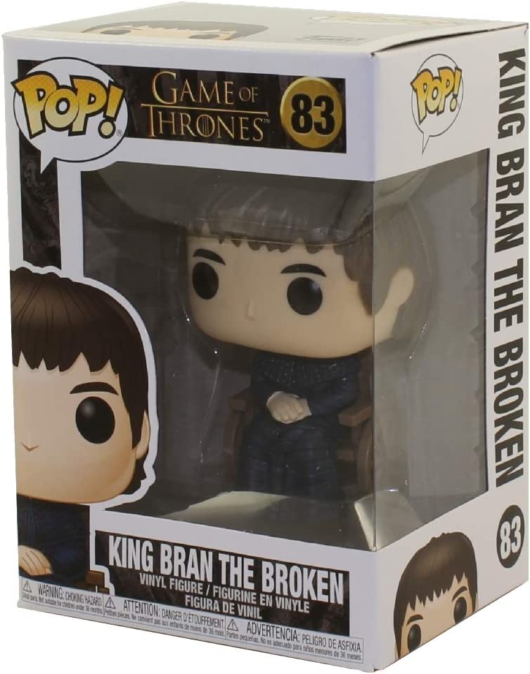 Funko POP! TV: Game Of Thrones-King Bran Stark the Broken - Collectable Vinyl Figure - Gift Idea - Official Merchandise - Toys for Kids & Adults - TV Fans - Model Figure for Collectors and Display