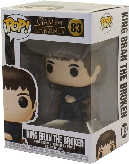 Funko POP! TV: Game Of Thrones-King Bran Stark the Broken - Collectable Vinyl Figure - Gift Idea - Official Merchandise - Toys for Kids & Adults - TV Fans - Model Figure for Collectors and Display