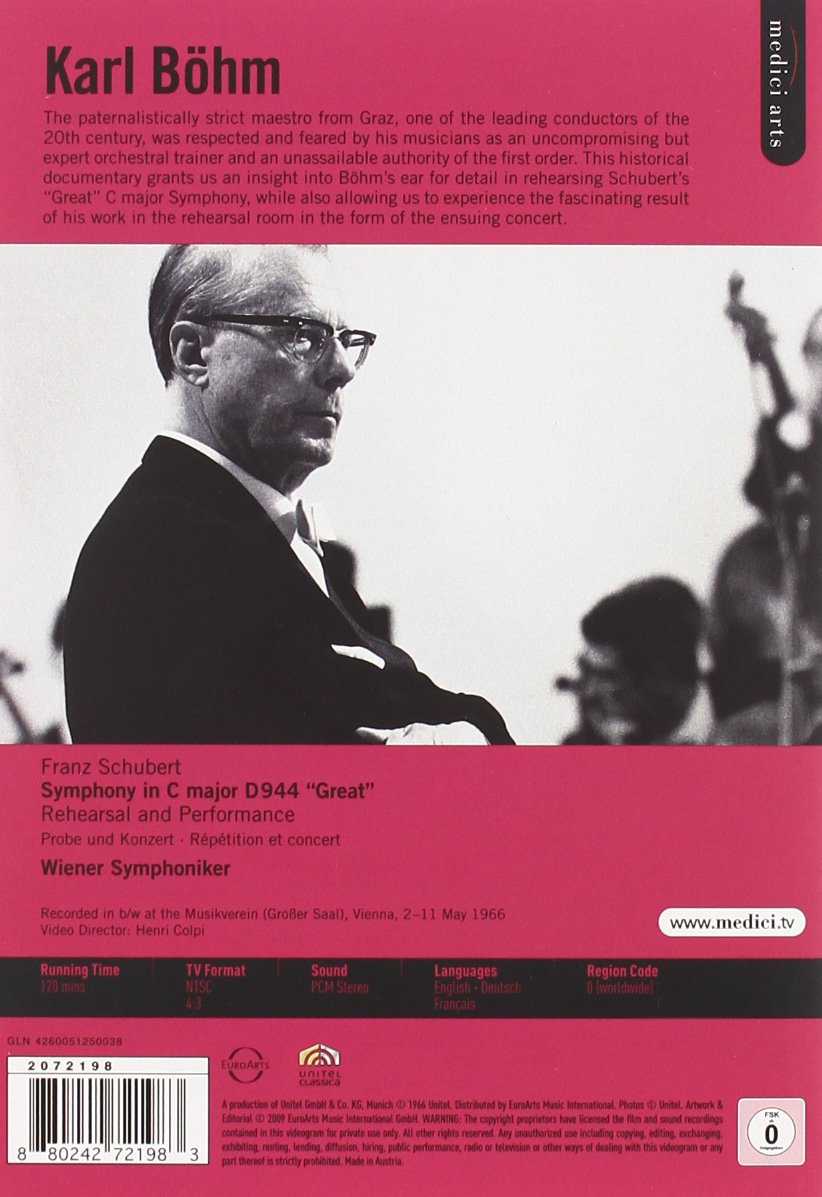 Karl Böhm in Rehearsal and Performance (NTSC