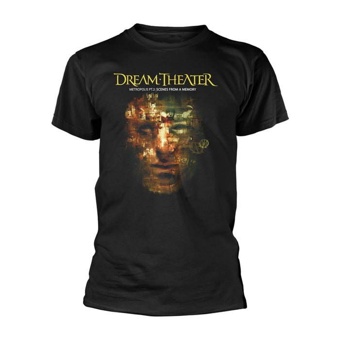 Dream Theater T Shirt Metropolis Band Logo Official Mens