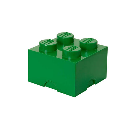 Contenitore Lego Brick 4 Verde
