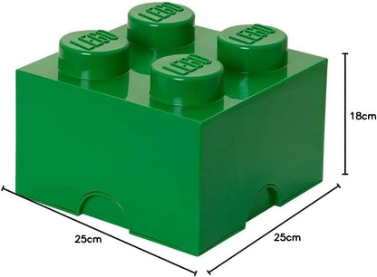 Contenitore Lego Brick 4 Verde