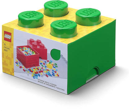 Contenitore Lego Brick 4 Verde