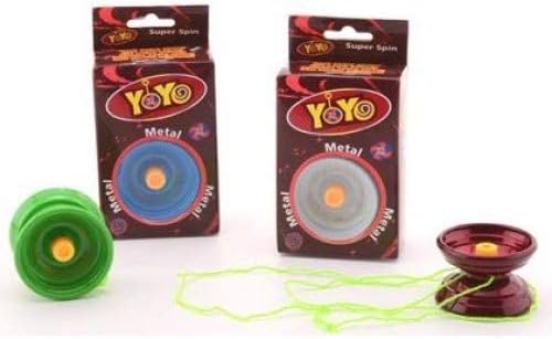 YoYo staal in doos inclusief extra touwtje 4 assorti