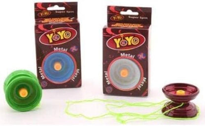 YoYo staal in doos inclusief extra touwtje 4 assorti