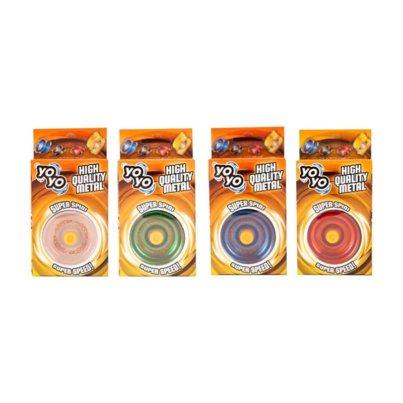YoYo staal in doos inclusief extra touwtje 4 assorti