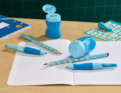 Ergonomische puntenslijper voor linkshandigen - STABILO EASYsharpener - 3 in 1