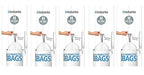 Brabantia PerfectFit Bin Bags Vuilniszakken - 50-60 LTR 10 Pcs