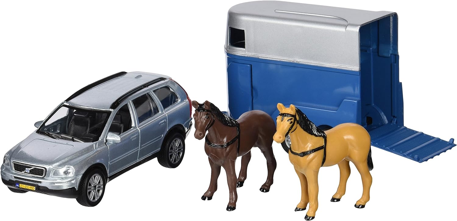 Desconocido - Volvo Car y un Remolque Cavallo (Caballos de dotación