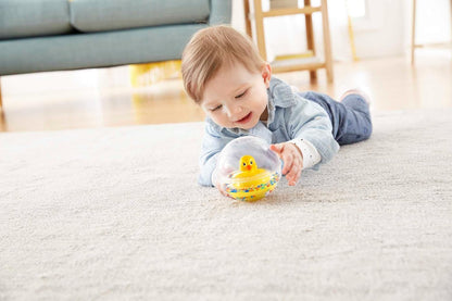 Fisher-Price Watermates, Duck, baby ball activity toy for crawl and chase play ages 3 months and up, 75676 A Small