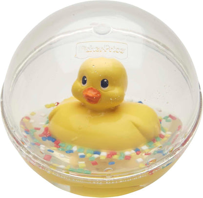 Fisher-Price Watermates, Duck, baby ball activity toy for crawl and chase play ages 3 months and up, 75676 A Small