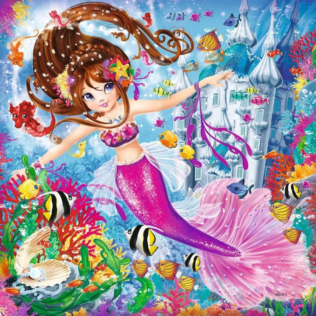 Ravensburger 08063 Ravensburger 08063 Children's Puzzle Enchanting Mermaids Children's Puzzle
