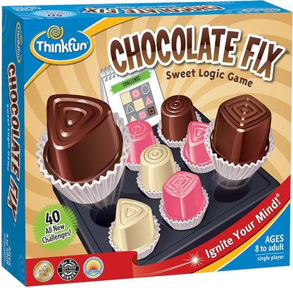 ThinkFun Chocolate Fix - Award Winning Logic Game and STEM Toy For Age 8 and Up