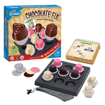 ThinkFun Chocolate Fix - Award Winning Logic Game and STEM Toy For Age 8 and Up