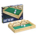 Gibsons Games Shut The Box | Luxury Wooden Game | Traditional Dice and Counting Board Game