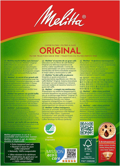 Melitta Filtertüten Naturbraun 102 / 80