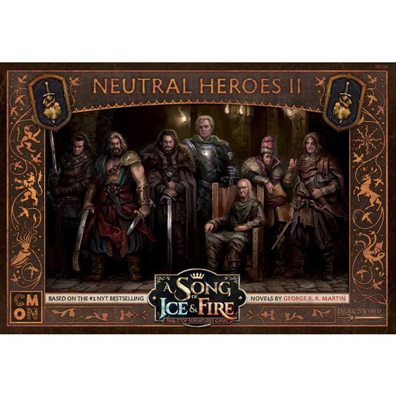 A Song of Ice & Fire: Tabletop Miniatures Game - Neutral Heroes Box 2