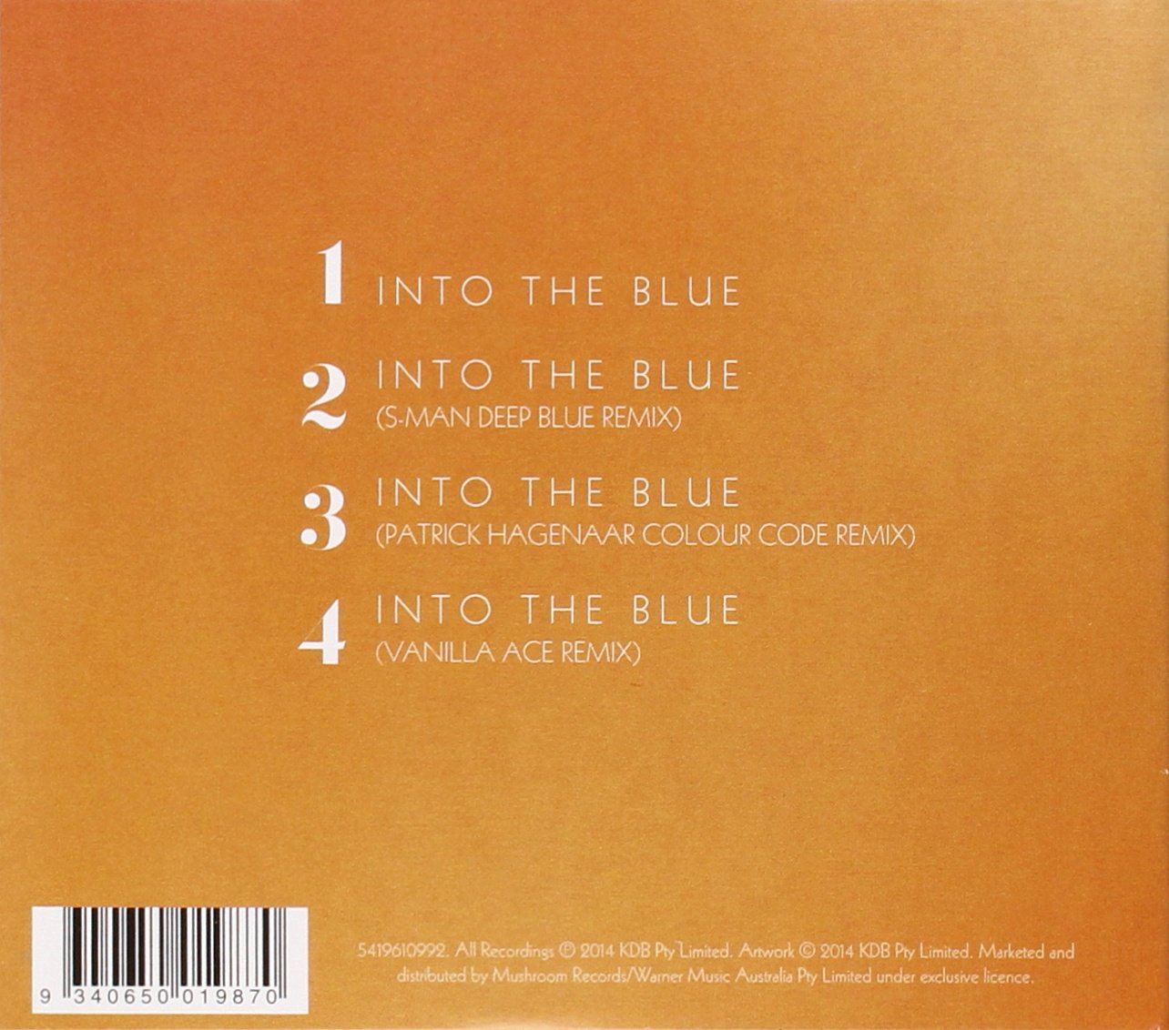 Into The Blue (Remix Ep