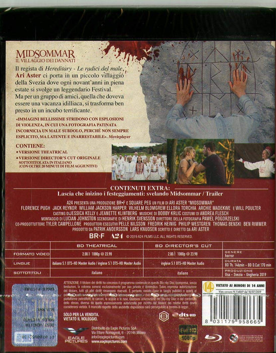 Midsommar: Il Villaggio Dei Dannati (Director's Cut) (2 Blu-Ray+DVD+Postcard)