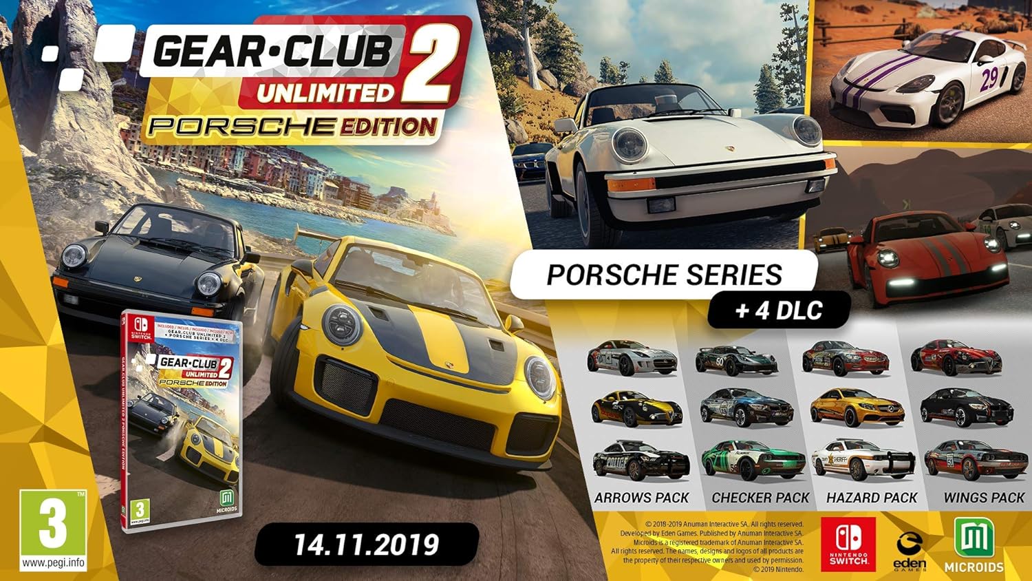 Gear Club Unlimited 2: Porsche Edition - Nintendo Switch
