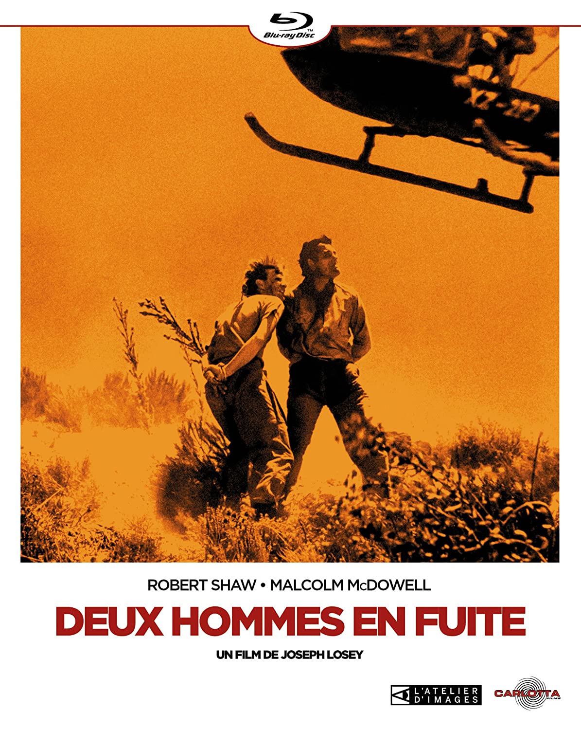 Deux hommes en fuite