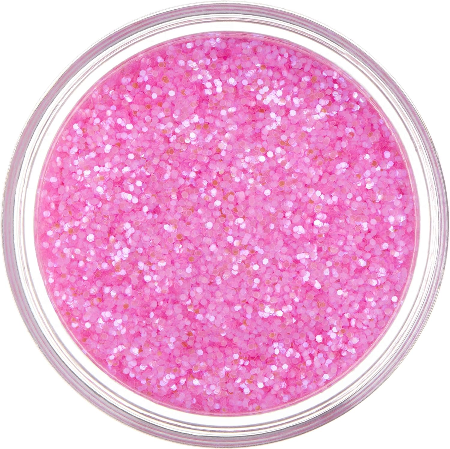 Smiffys Moon Glitter Iridescent Glitter Shakers, Pink