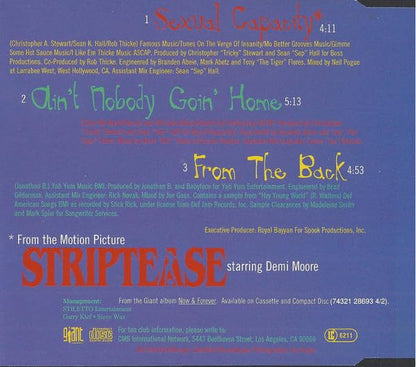 Sexual capacity (3 tracks, 1996, 'Striptease'