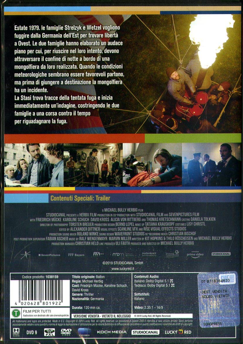 Balloon – Il Vento Della Libertà (Dvd) ( DVD)