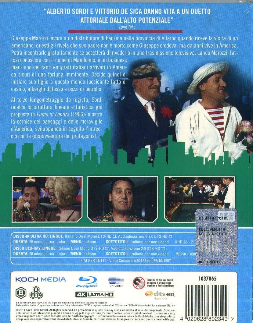 Un Italiano in America (4k+Br)