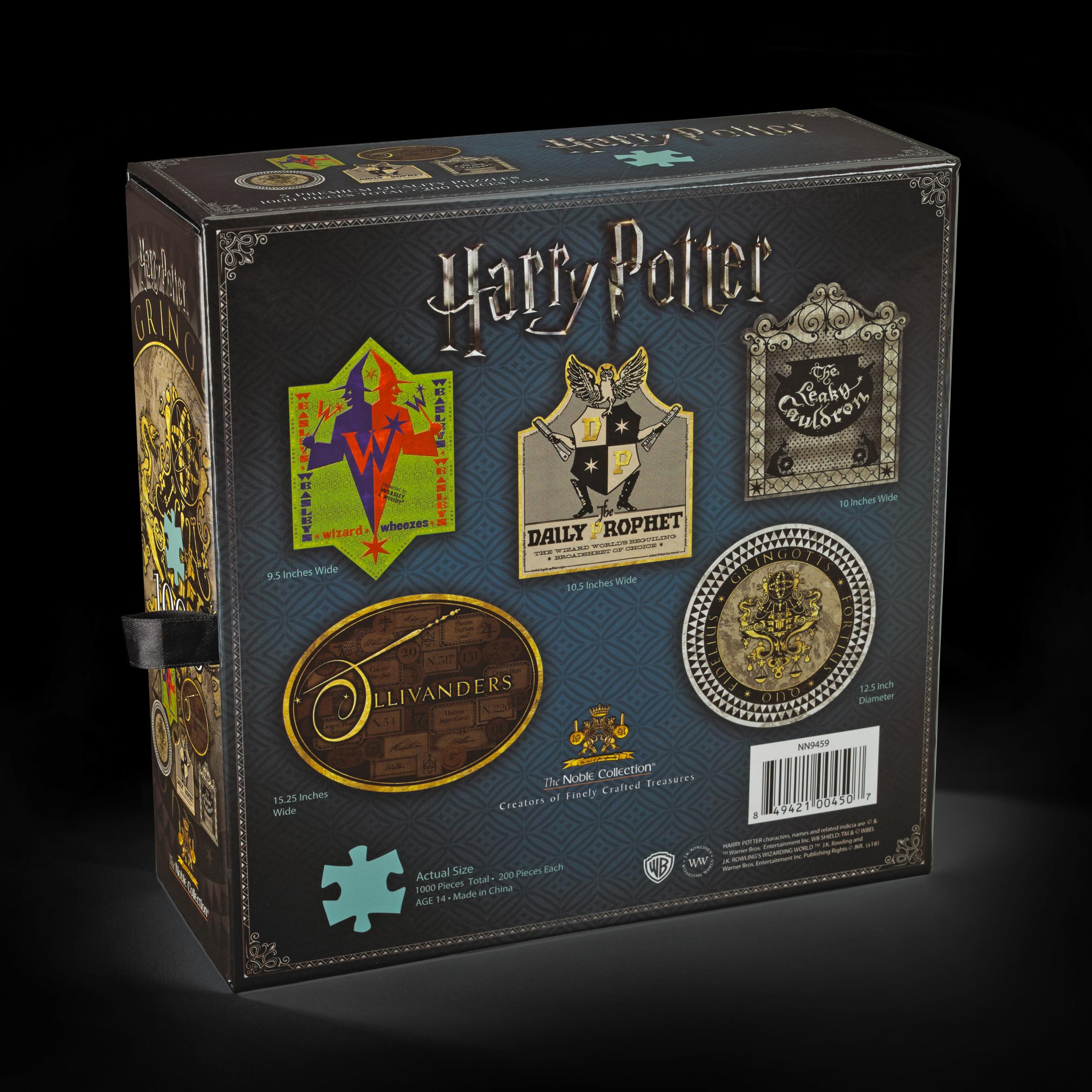 5 Diagon Alley Winkelborden Puzzels