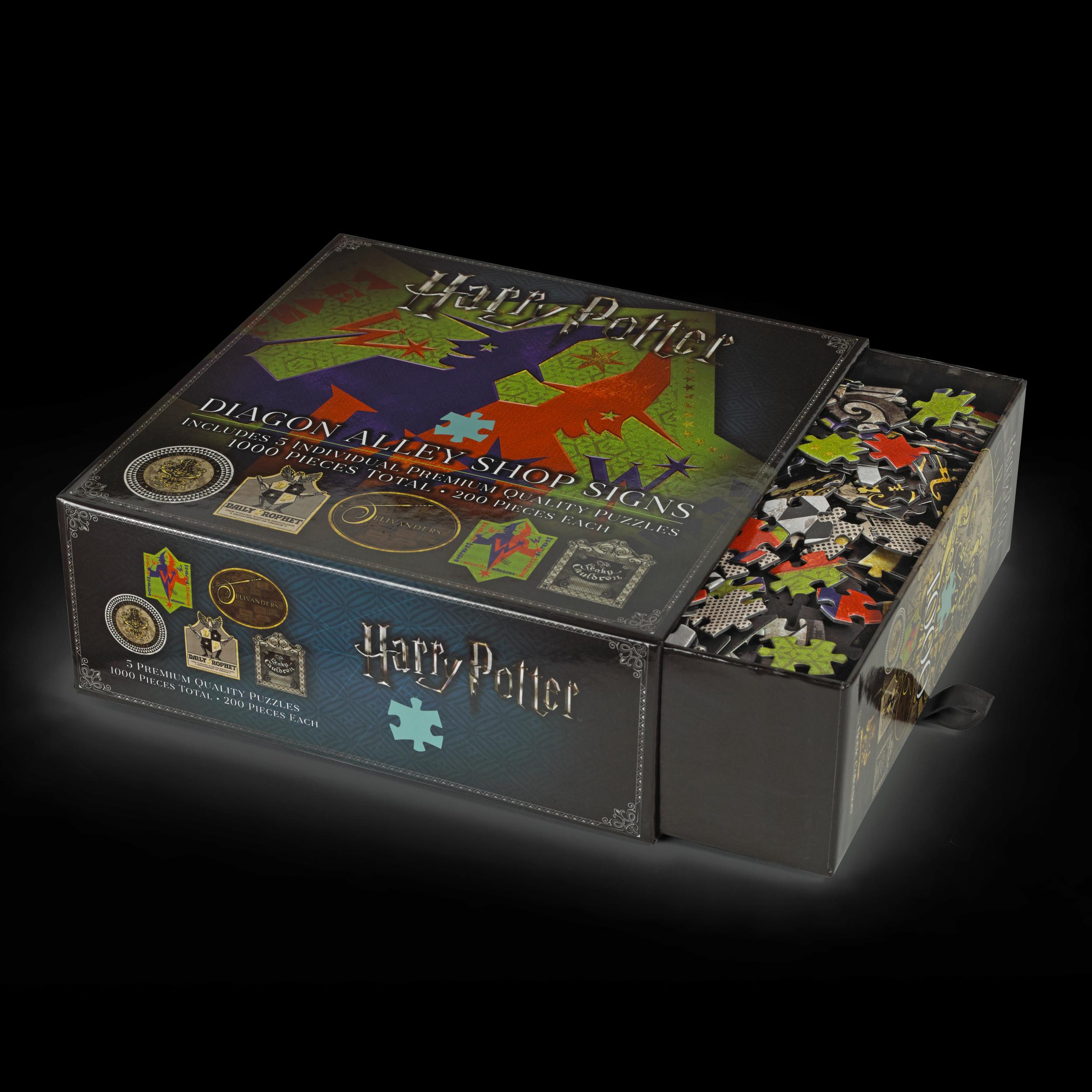 5 Diagon Alley Winkelborden Puzzels