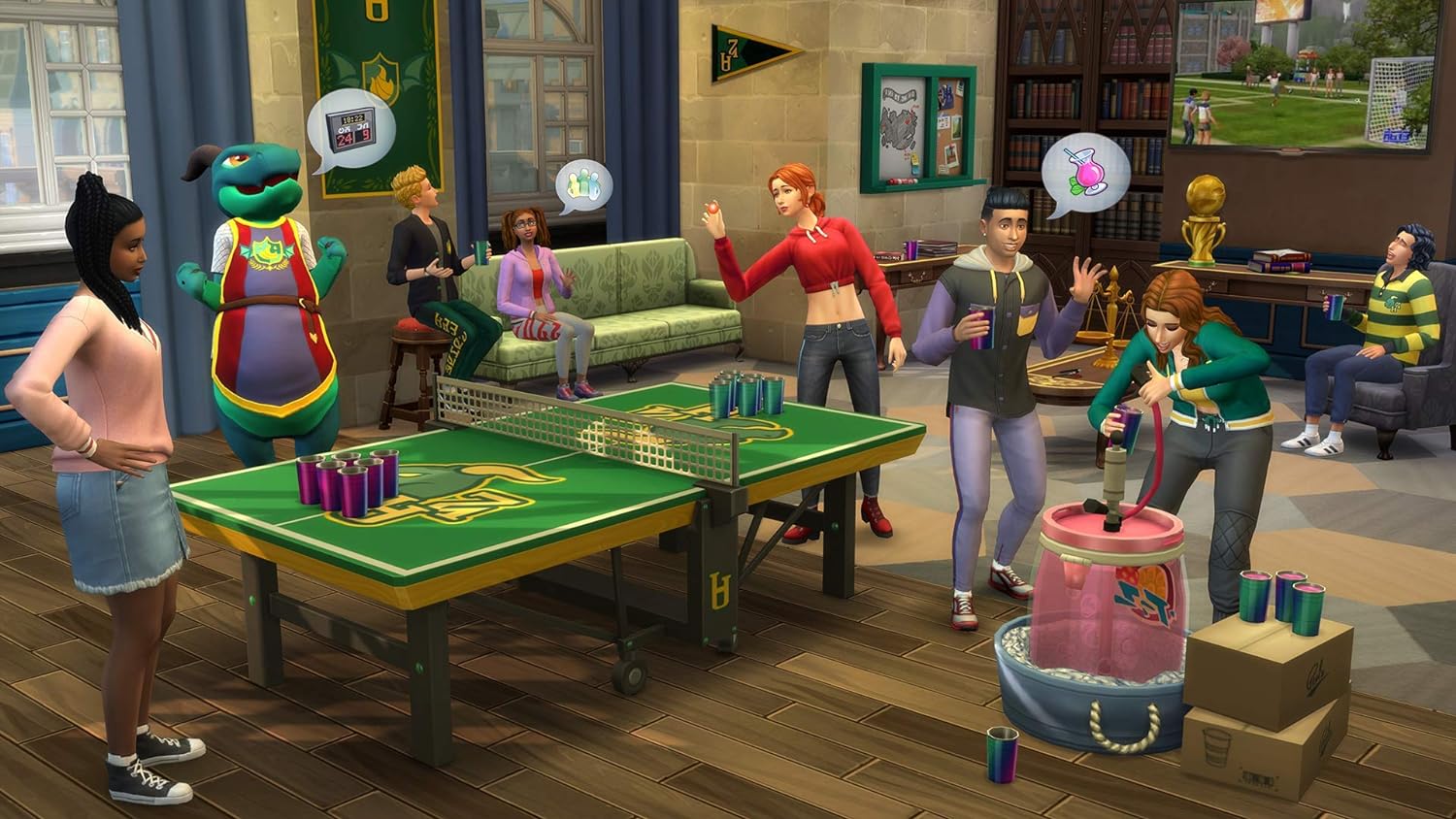 The Sims 4 Discover University (EP8) | Expansion Pack | PC/Mac | VideoGame | Code In A box | English Windows/MAC Discover University