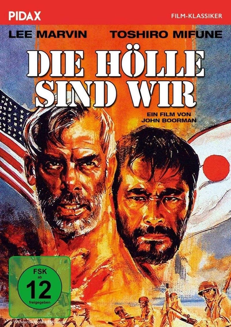 Die Hölle sind wir / Packendes Kriegsabenteuer mit Lee Marvin und Toshiro Mifune (Pidax Film-Klassiker