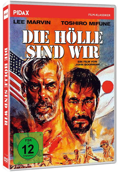 Die Hölle sind wir / Packendes Kriegsabenteuer mit Lee Marvin und Toshiro Mifune (Pidax Film-Klassiker