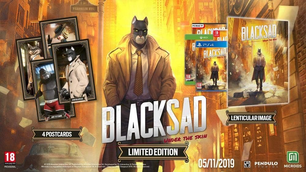 Blacksad: Under the Skin - Limited Edition (PC) CD