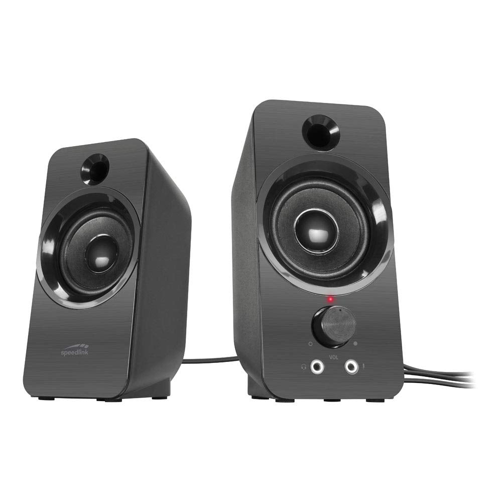 Speedlink Daroc USB-Powered Stereo Speaker, 3.5mm Stereo Jack Audio
