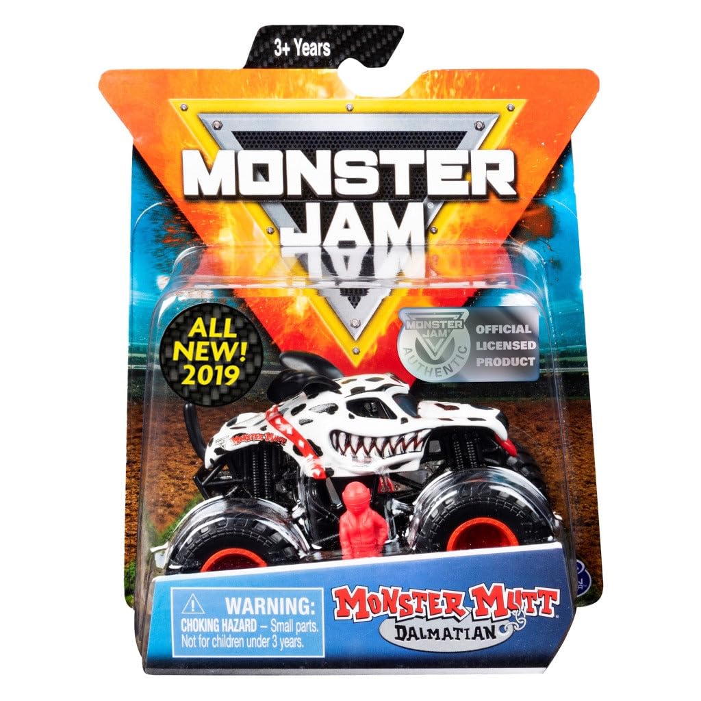 Monster Jam, Official Monster Truck, Die-Cast Vehicle, 1:64 Scale, Kids’ Toys for Boys Ages 3 and up Pack of 1