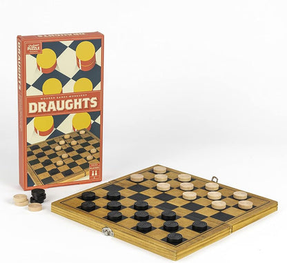PROFESSOR PUZZL- Dames - Draughts (Jeux DE Societe), Multicolor (WGW1549