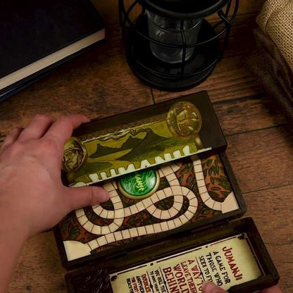 The Noble Collection Jumanji Mini Electronic Replica Board - Mini Replica Of The Iconic Jumanjic Board - Officially Licensed Jumanji Film Set Movie Gifts