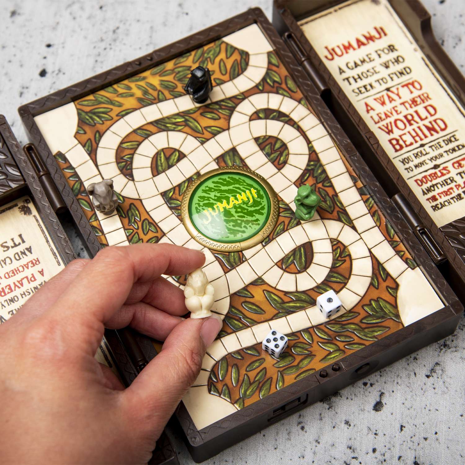 The Noble Collection Jumanji Mini Electronic Replica Board - Mini Replica Of The Iconic Jumanjic Board - Officially Licensed Jumanji Film Set Movie Gifts