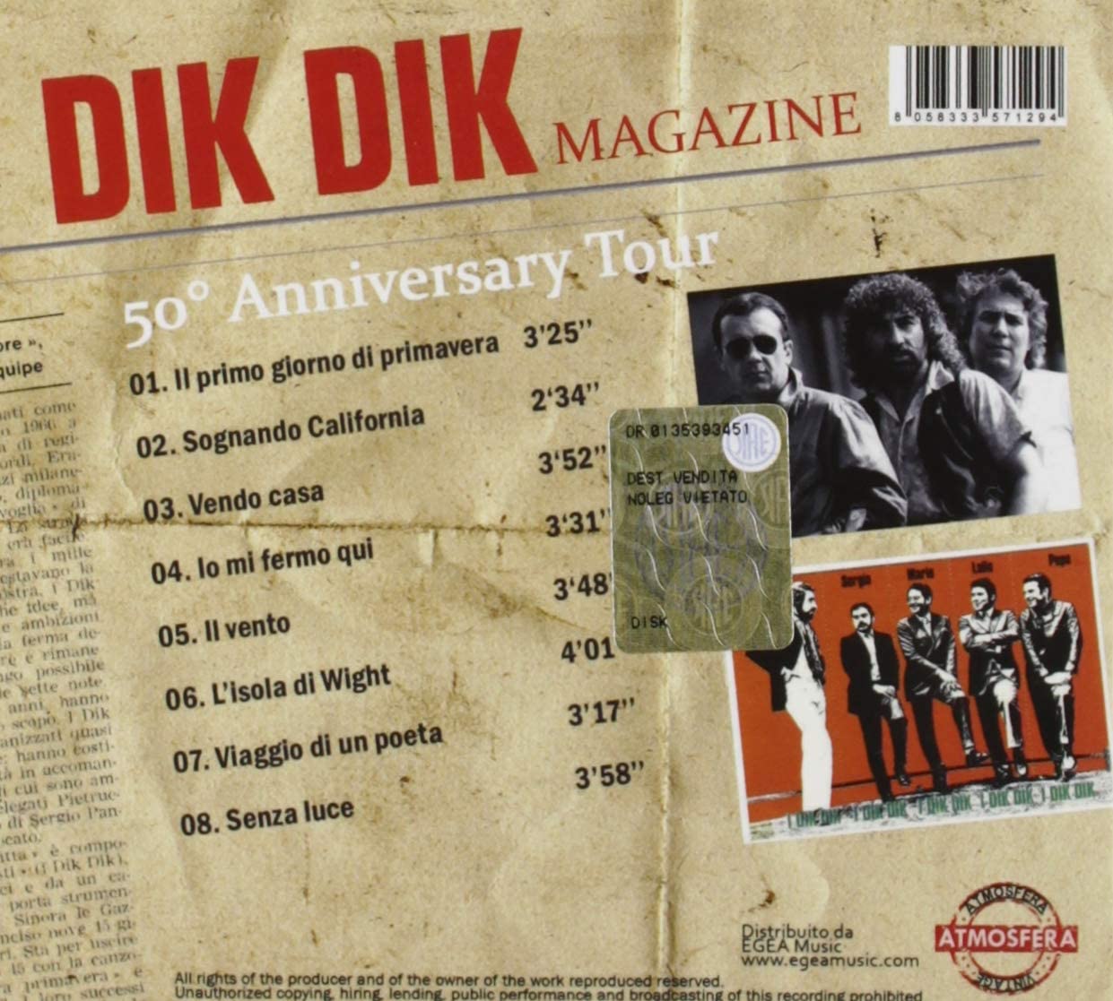 50 Anniversary Tour