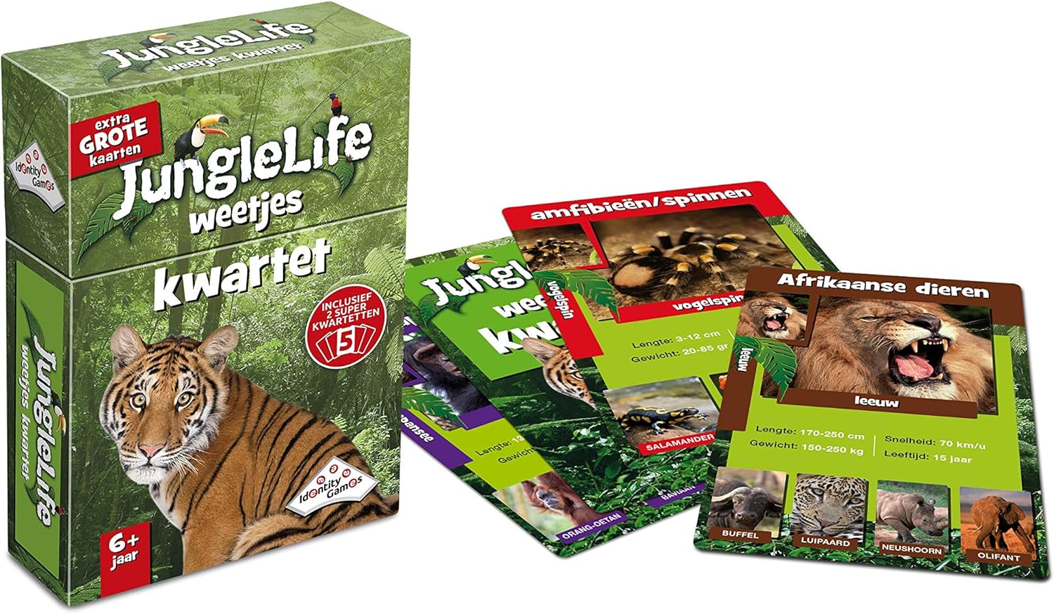 Junglelife Weetjes Kwartet - Nederlandse versie