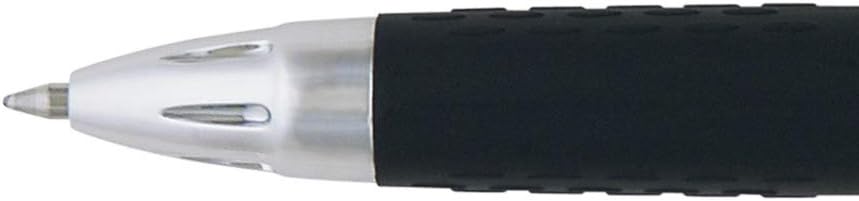 uni-ball UMN-207 SigNo 207 Rollerball Gel Pens. Premium Retractable Medium 0.7mm Ballpoint Tip for Super Smooth Writing, Drawing, Art, and Colouring. Fade & Water Resistant Uni Super Ink. 3 Pack Black